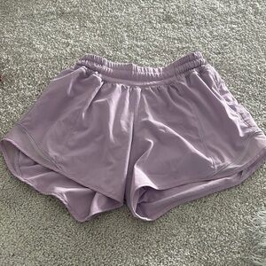 Lulu purple shorts